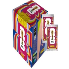 2026 Panini FIFA World Cup Sticker Box - 25 Sticker Packs - Includes Amazon Parallel Inserts - Official Tournament Collection